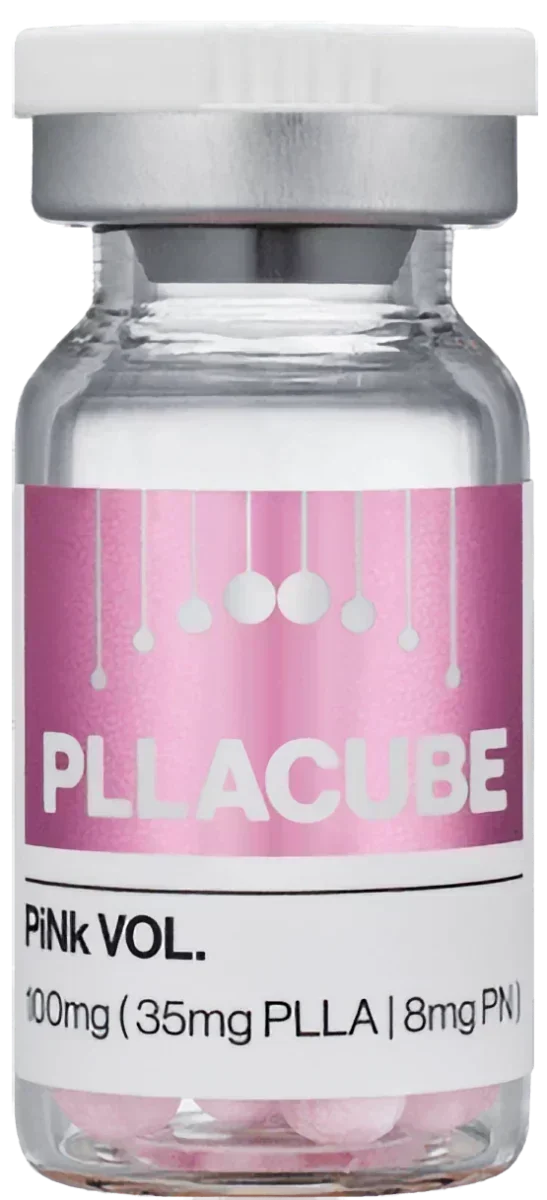 Dermaglow PLLACUBE Pink Vol şişesi